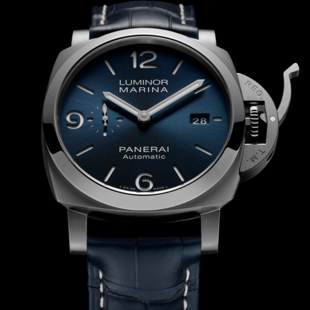Panerai Luminor Marina blue watch