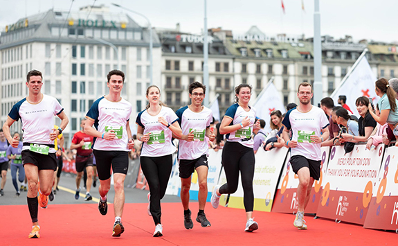 Congratulations To Our Richemont & Maisons Colleagues For Running The 2023 Geneva Marathon