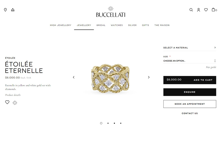 2022 08 04 1 Buccellati Product Page Etoilée Éternelle